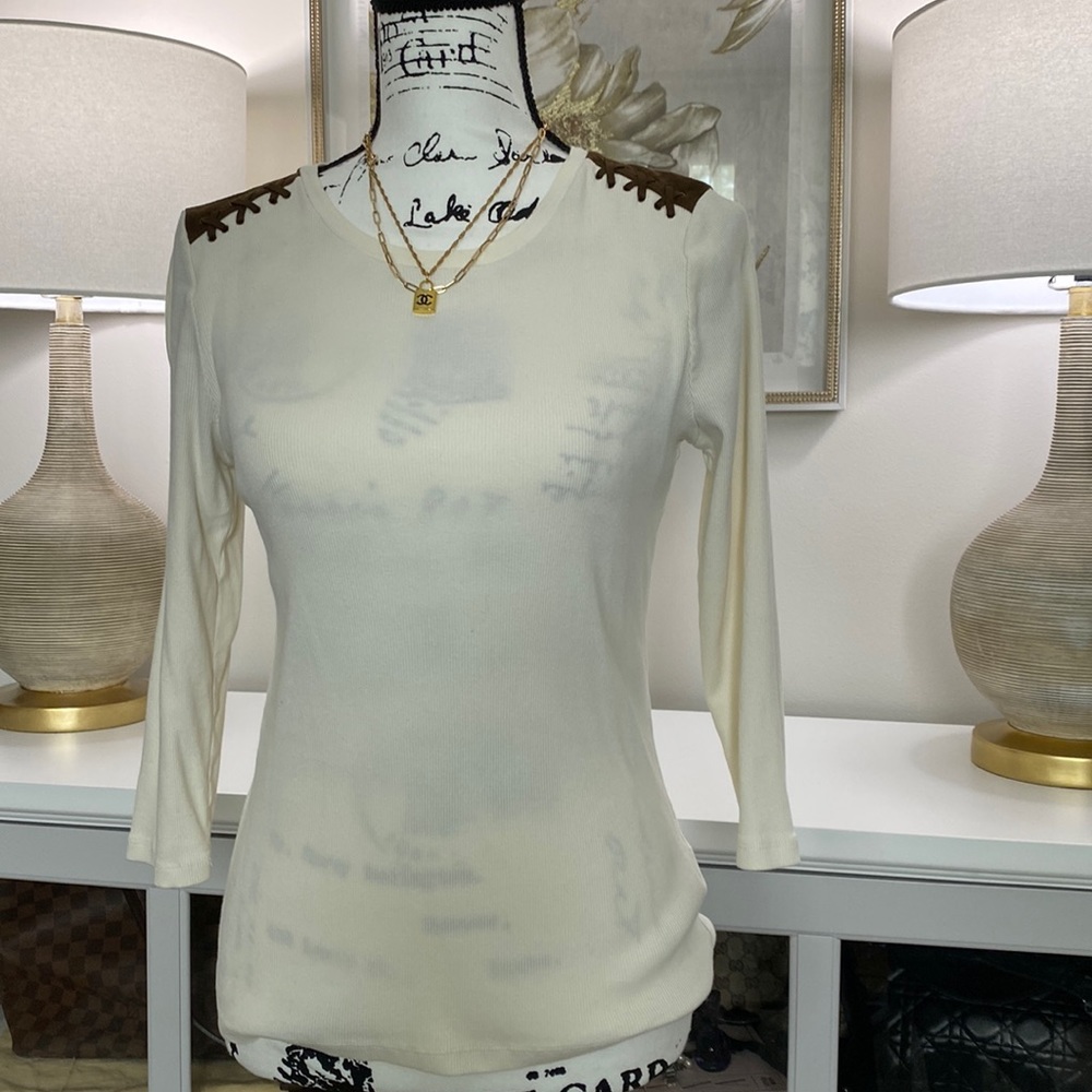 COPY - Lauren mid sleeve top.
